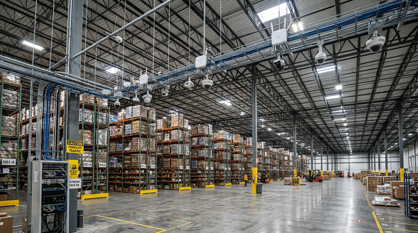 Warehouse CCTV Installation — Austin, TX